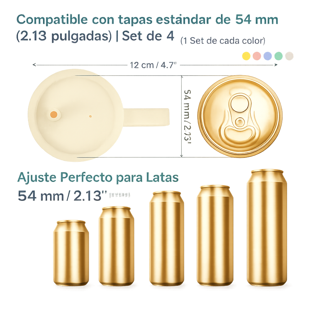 CanCap™ – Tapa de Silicona para Latas Universal