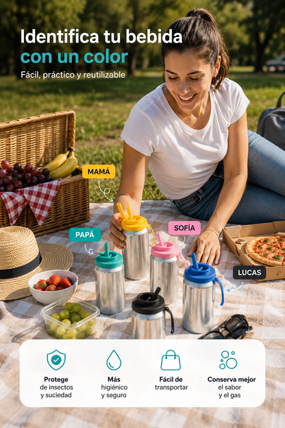 CanCap™ – Tapa de Silicona para Latas Universal
